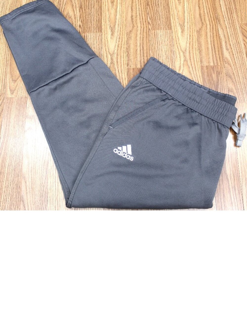 ADIDAS AEROREADY Mens POLYESTER ATHLETIC PANTS GRAY Sz 2X-LARGE, XXL